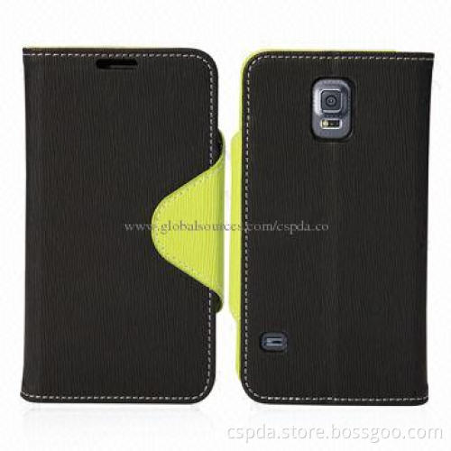 PU Wallet Cases for Samsung Galaxy S5, Various Colors Available